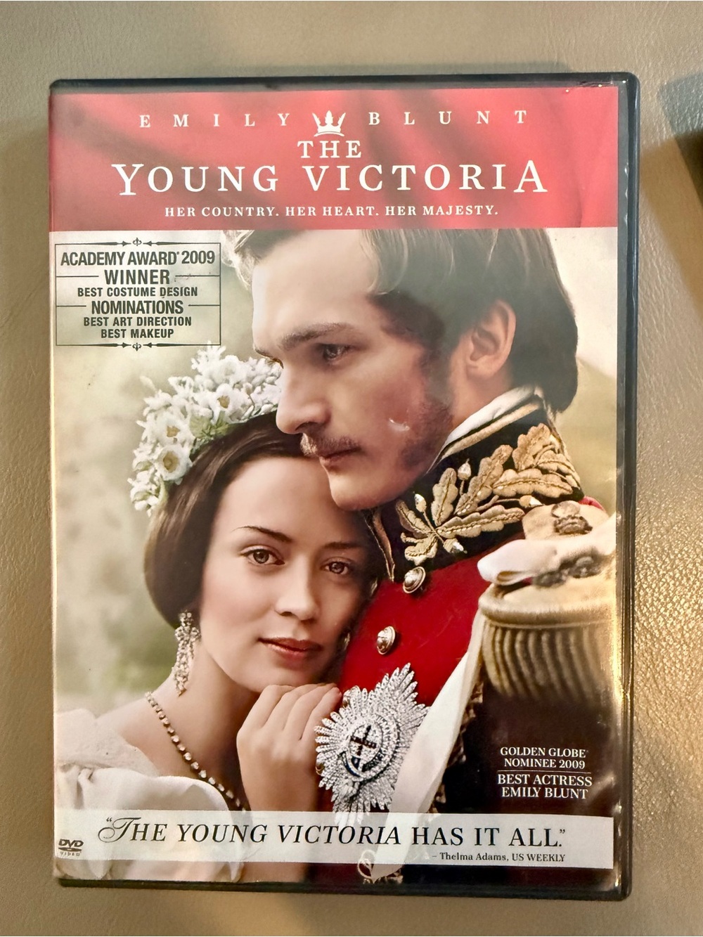 The Young Victoria DVD